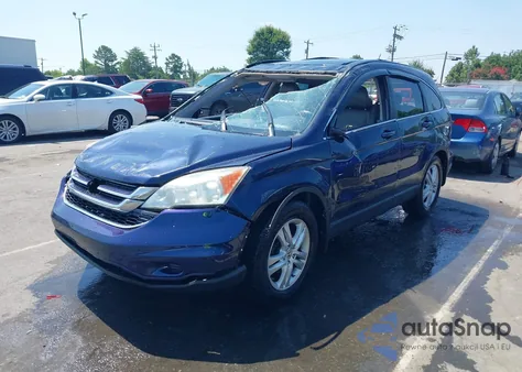 2010 Honda Cr-V Ex-L from USA, damaged, VIN 5J6RE4H78AL062998